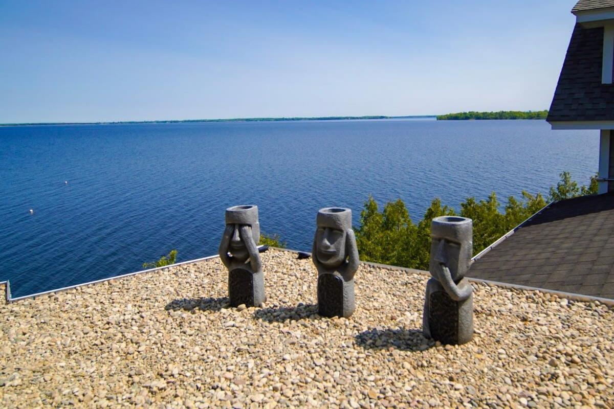 Loza House Adirondack Skydeck Unit Lake Front Plattsburgh Eksteriør bilde